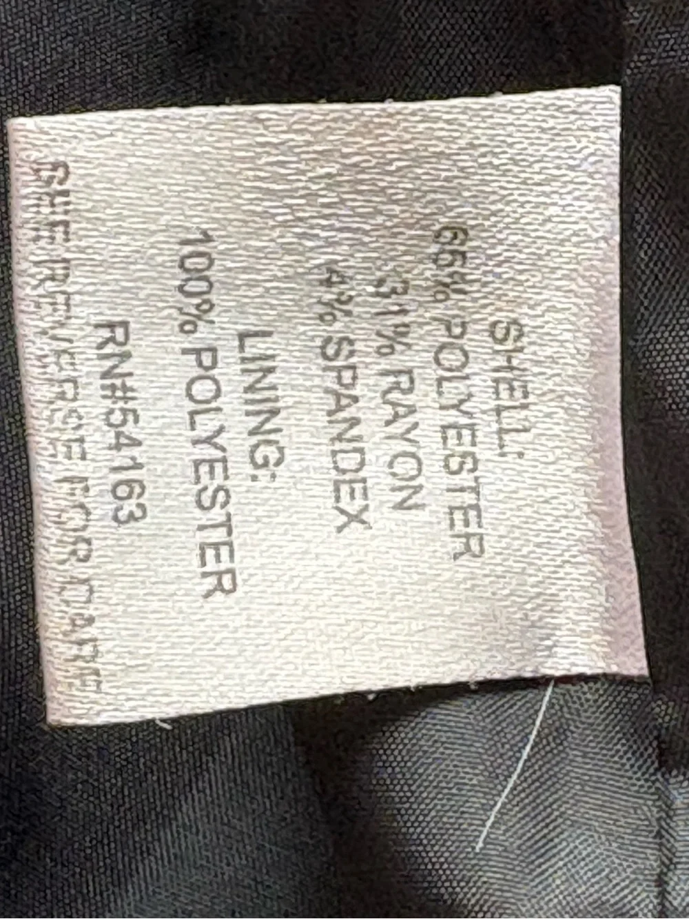 Calvin Klein Black Lined Back Slit Professional Pencil Skirt Size 10